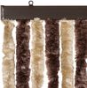 vidaXL Insektenschutz-Vorhang Beige und Hellbraun 56x185 cm Chenille 284272 Bild 4