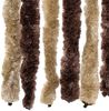 vidaXL Insektenschutz-Vorhang Beige und Hellbraun 56x185 cm Chenille 284272 Bild 5