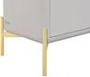 Vente-unique - LYBAKA TV unit Holz, Platte Beige - B 40 cm x H 45 cm x L 180 cm Bild 5