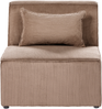 LEMVIG Sesselmodul Sandbeige Cord Bild 5