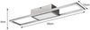 Reality Leuchten LED Deckenleuchte Rigido nickel Bild 4