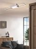Reality Leuchten LED Deckenleuchte Rigido nickel Bild 3