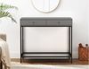Konsole >Lykke< in Grau - 90x76x35cm (BxHxT) Bild 2