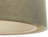 BPS Koncept 06A-020-60 Hängeleuchte BOHO ELEGANT E27 1x40W Stoff strukturiert auf PVC-Kunststoff grau, creme H:90cm Ø60cm dimmbar Bild 3