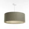 BPS Koncept 06A-020-60 Hängeleuchte BOHO ELEGANT E27 1x40W Stoff strukturiert auf PVC-Kunststoff grau, creme H:90cm Ø60cm dimmbar Bild 4