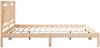 vidaXL Massivholzbett Extra Lang ohne Matratze 200x220 cm 3309207 Bild 5