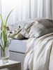 Irisette Wave Mako-Satin Bettwäsche 155x220 Karo kariert natur grau sand 8891-80 Bild 3