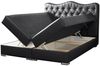 Boxspringbett SULTAN Kunstleder Schwarz 220x200 cm Bild 2