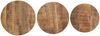 vidaXL Beistelltische 3 Stk. Raues Mangoholz 320686 Bild 5