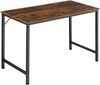 tectake Schreibtisch Schrebitisch (1-St, 1 tlg), Geradliniger Schreibtisch im minimalistischen Industrie-Stil Bild 5