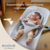 Ergobaby Evolve Bouncer Babywippe für Neugeborene Blush Pink Bild 2
