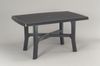 Progarden Rodano Tisch polypropylen 138 x 88 x 72 cm anthrazit Bild 2