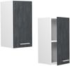 Hängeschrank R-Line Schwarz Beton 30 cm Vicco Bild 5