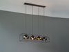 Pendelleuchte LAMYA 4-flammig mit Glasschirmen Bunt, Breite 100cm Bild 3