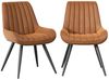 HawthyHome Esszimmerstuhl Stuhlset – Polsterstühle, Moderner Küchenstuhl (2 St), mit Ergonomischer Rückenlehne und Metallbeinen Bild 2
