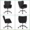 Yaheetech Drehstuhl, Bürostuhl Ergonomischer Schreibtischstuhl höhenverstellbar Bild 3