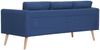 vidaXL 3-Sitzer-Sofa Stoff Blau [281356] Bild 4