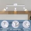 ZMH LED Deckenstrahler 3-flammig Deckenleuchte - Moderne Warmweiß GU10 Deckenleuchte für den Innenbereich Bild 4