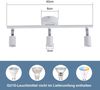 ZMH LED Deckenstrahler 3-flammig Deckenleuchte - Moderne Warmweiß GU10 Deckenleuchte für den Innenbereich Bild 2