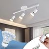 ZMH LED Deckenstrahler 3-flammig Deckenleuchte - Moderne Warmweiß GU10 Deckenleuchte für den Innenbereich Bild 3