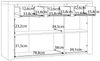 Kommode >Portland< in beige,braun - 136x83,1x41,3cm (BxHxT) Bild 5