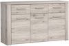 Kommode >Portland< in beige,braun - 136x83,1x41,3cm (BxHxT) Bild 2
