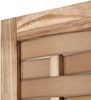 Paravent Raumteiler 3 teilig, Holz Rattan Optik Braun, 170x120 cm Bild 5