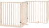 vidaXL 10-tlg. Hundetor mit Tür Faltbar 800 cm Pappelholz 3155559 Bild 3