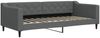 vidaXL Tagesbett Ausziehbar Dunkelgrau 90x200 cm Stoff 3197427 Bild 4