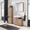 Schildmeyer Spiegelschrank Milan 134891, Eiche Landhaus Dekor, 60,5 x 16 x 72,3 cm Bild 2