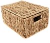 Yudu Aufbewahrungsbox Korb Schrankkorb Regalkorb Handgefertigter Wasserhyazinthe Bild 4