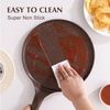 SENSARTE Toffeebraun Crêpe Pfanne 26cm Antihaft Induktion PFOA frei Bild 5