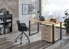 Home Desk Schreibtisch braun Holzwerkstoff 70cm x 120cm x 75cm Bild 2