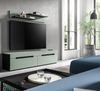 TV Lowboard inkl. Wandboard (B/H/T: 170x38x33 cm) in Smoke Green Nachbildung Bild 5
