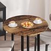 vidaXL Tischplatte Altholz 80 x 80 x 1,5 cm Holzwerkstoff 880429 Bild 3