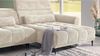 Massivart® Ecksofa Cord 277 cm / Cordsofa LOGAN / Sitztiefenverstellung / Nosagfederung, Kopfteilverstellung · Rücken echt bezogen · 2 Nierenkissen Bild 4