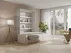 Vente-unique - RAPILI Bett Holz, Platte Beige - B 133 cm239,2 cm x H 225,2 cm x L 200 cm Bild 2