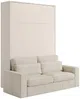 Vente-unique - RAPILI Bett Holz, Platte Beige - B 133 cm239,2 cm x H 225,2 cm x L 200 cm Bild 4