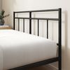 ZINUS Bettgestell Florence Square mit Kopfteil (Schwarz, 140x200 cm), Doppel/Einzelbett Bild 3