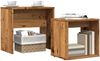 vidaXL Satztische 2 Stk. Altholz-Optik Holzwerkstoff 856050 Bild 3