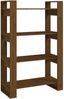 vidaXL Bücherregal/Raumteiler Honigbraun 80x35x125 cm Massivholz 813907 Bild 2