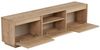 TV-Ständer aus Saphir-Eiche, 160 x 42 x 30 cm | 100% melaminbeschichtete Spanplatte, 18 mm stark | Modernes Design Bild 4