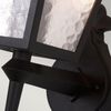 Außenleuchte, Wandlampe, ALU-Druckguss Glas, H 43,5 cm Bild 2