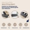 CASARIA® Faltbarer Sitztruhe mit Stauraum Leinenoptik Anthrazit XL Bild 5