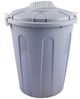 Abfalleimer 40L aus robustem Kunststoff - praktischer Mülleimer mit abnehmbarem Deckel - vielseitiger Müllbehälter für Haushalt, Garten & Werkstatt - hygienisch & pflegeleicht Ø39x59 cm Bild 4