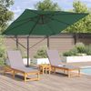Roma Parasol, Sonnenschirm, Gartenschirm Grün 286 x 284 x 265 cm Aluminium und Polyester Bild 4