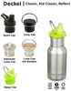 Klean Kanteen Trinkflasche Classic Narrow (Sippy Cap) mit Trinkverschluss aus Edelstahl in der Farbe Weiß mit einem Volumen von 355 ml, 1011205 Bild 2