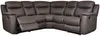 Vente-unique - Relaxsofa Leder Ecksofa - Braun - EVASION Bild 4