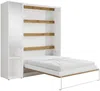 Vente-unique - RAPILI Bett Holz, Platte BeigeWeiß - B 50 cm239,2 cm x H 225,2 cm x L 229 cm Bild 3