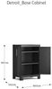 Keter Lagerschrank Detroit Niedrig Schwarz 440918 Bild 3
